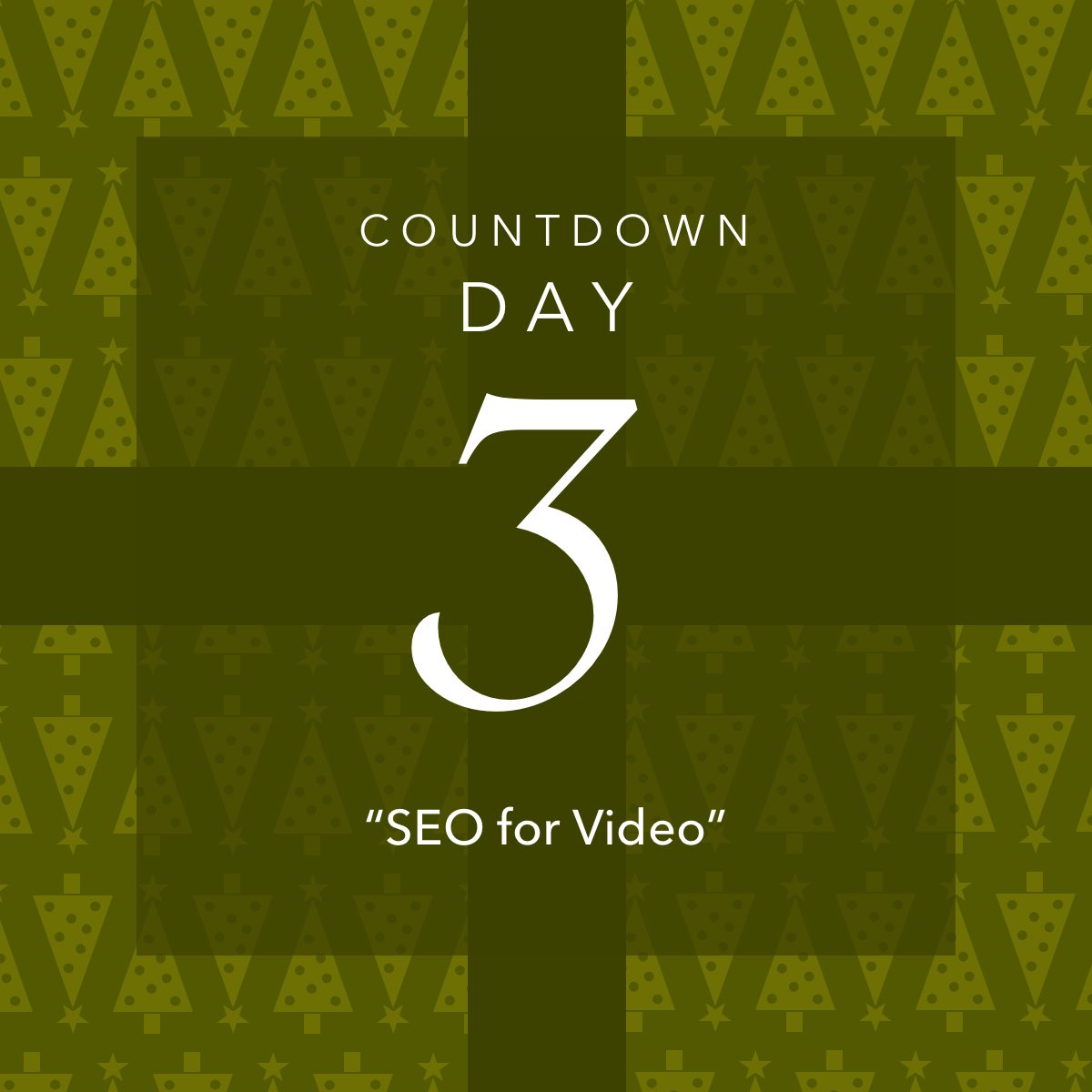 Day 3 SEO for Video 